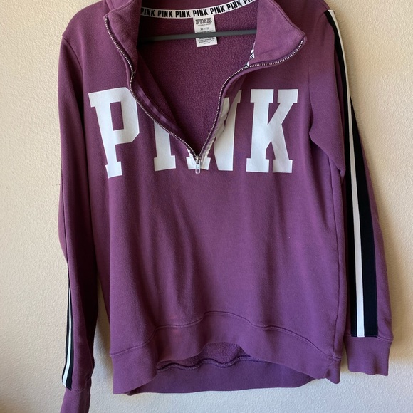 Dark Mauve PINK Quarter Zip - Picture 2 of 6